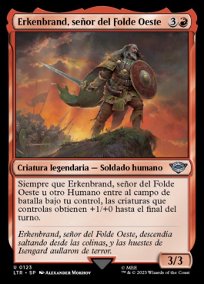 Erkenbrand, señor del Folde Oeste