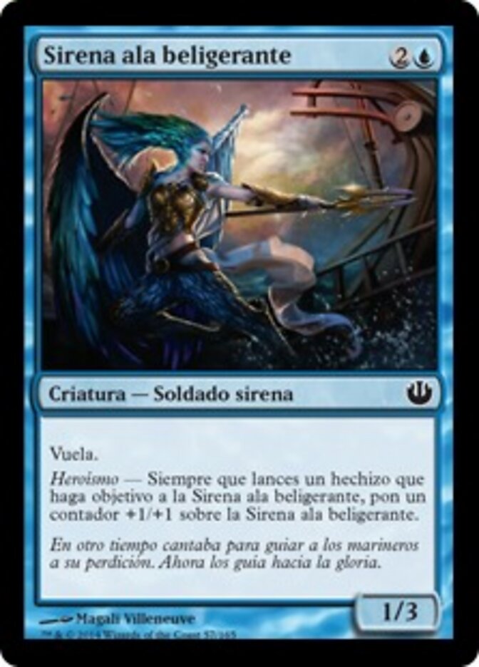 Sirena ala beligerante