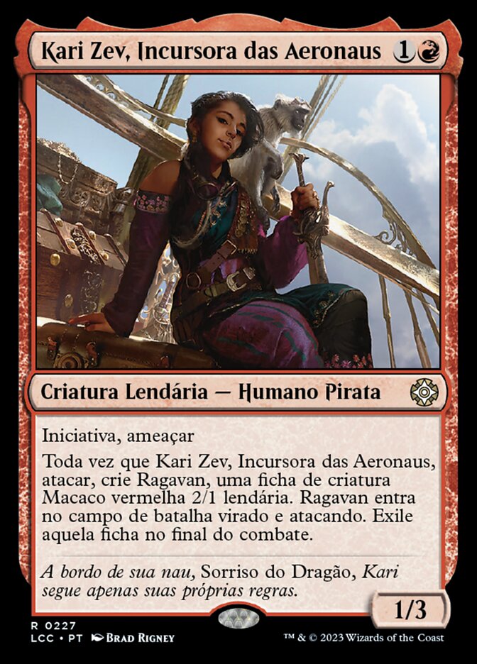 Kari Zev, Incursora das Aeronaus