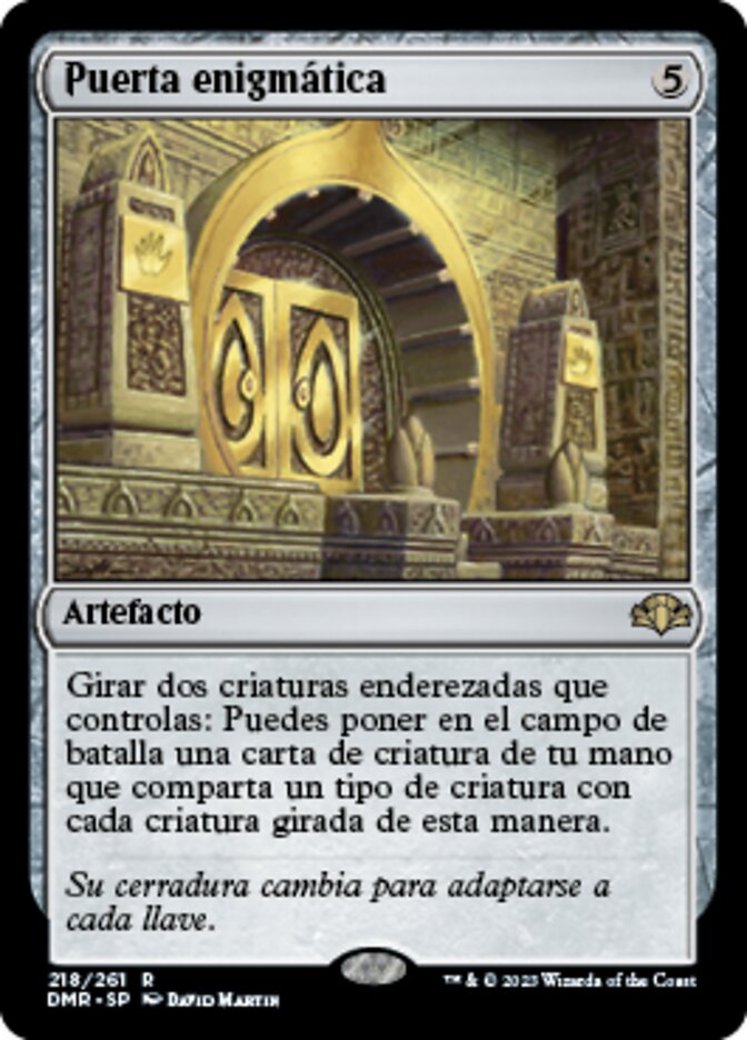 Puerta enigmática