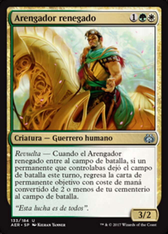 Arengador renegado