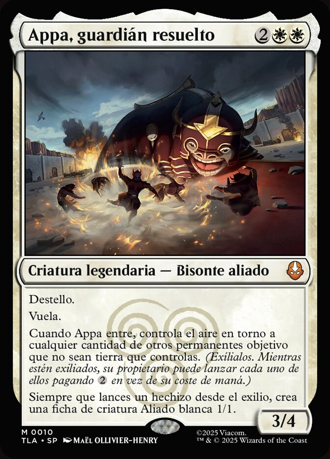 Appa, guardián resuelto