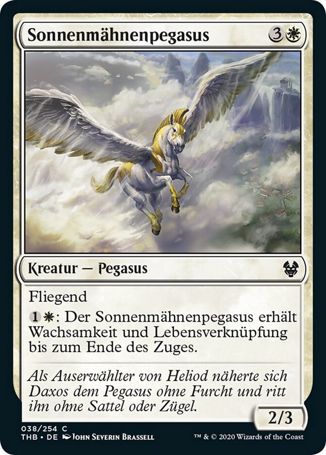 Sonnenmähnenpegasus