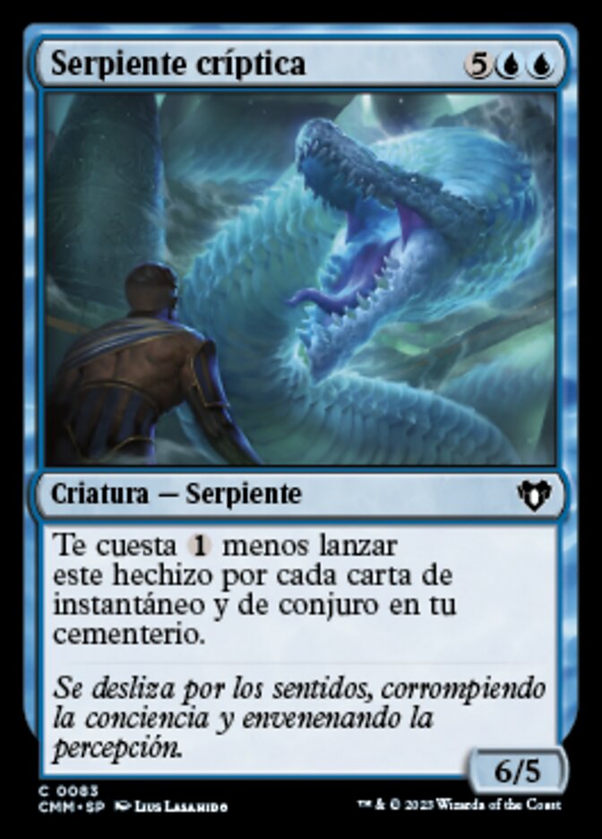 Serpiente críptica