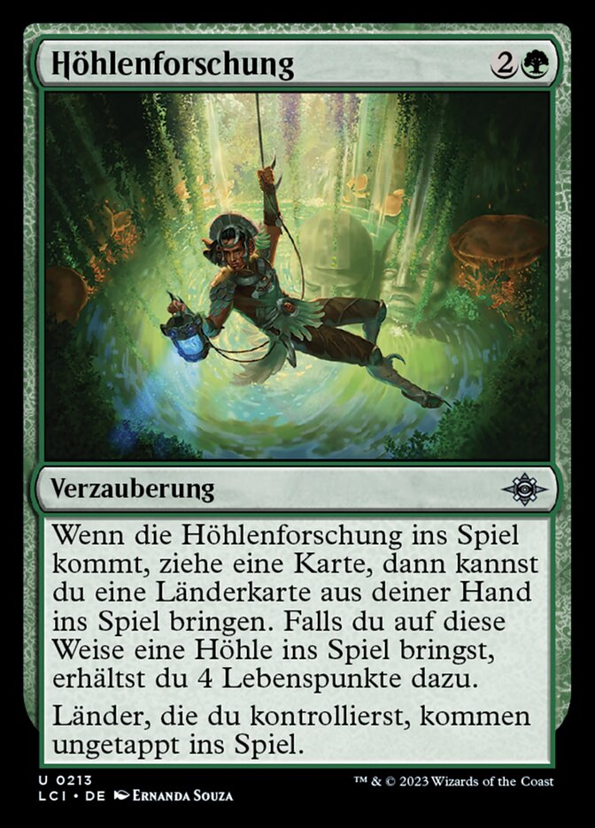 Höhlenforschung