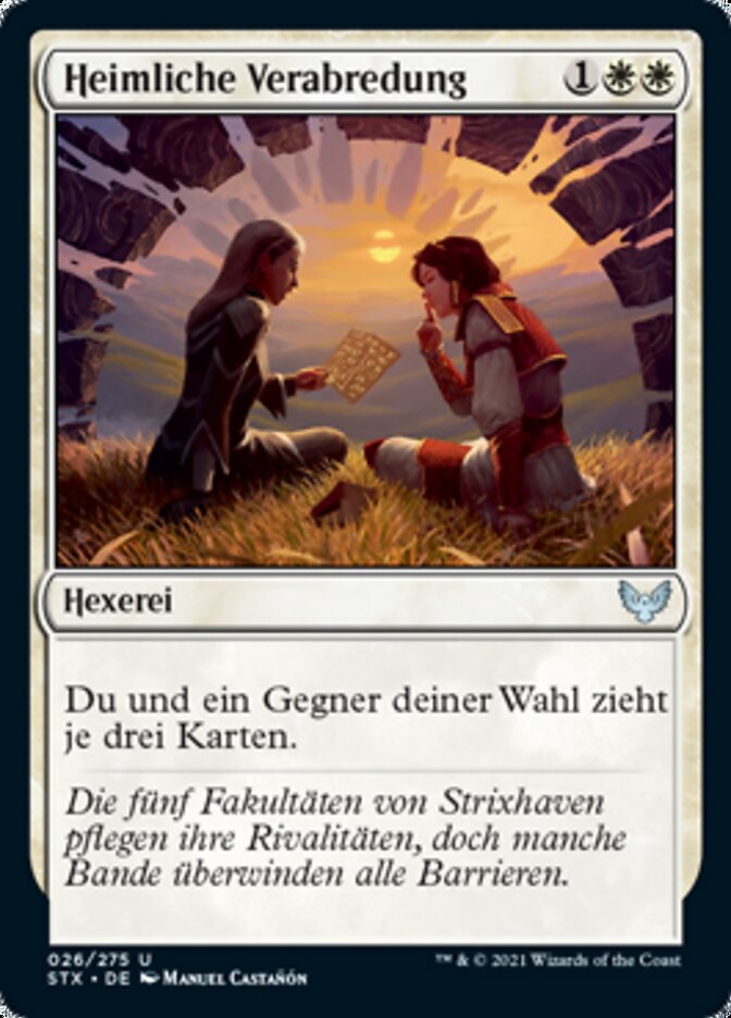 Heimliche Verabredung