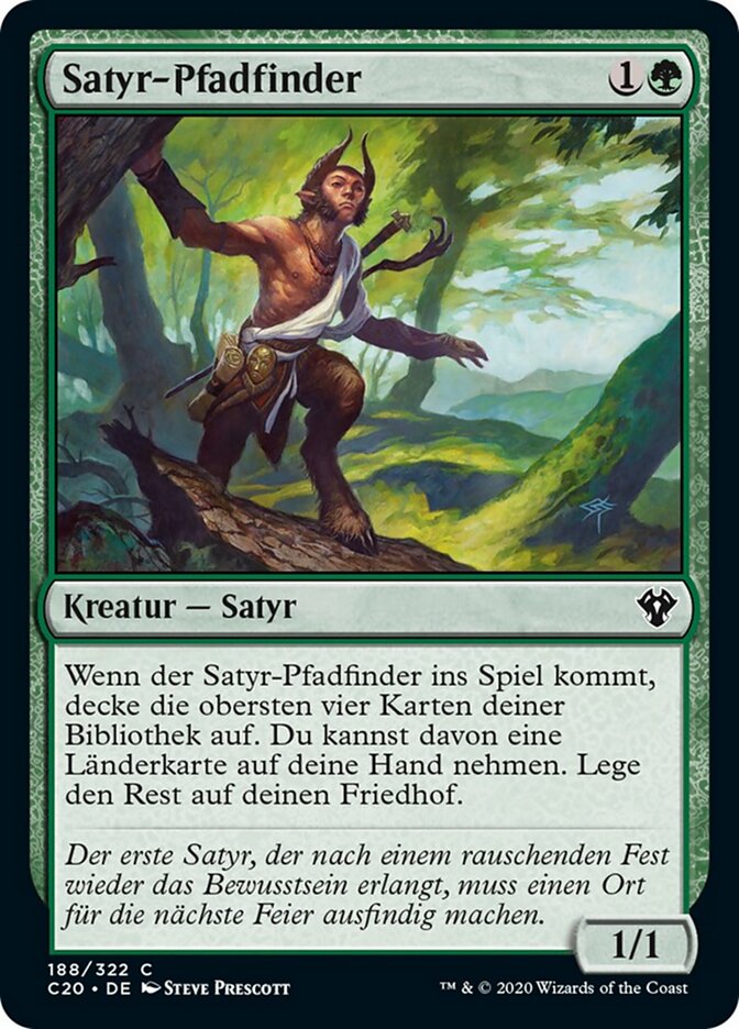 Satyr-Pfadfinder