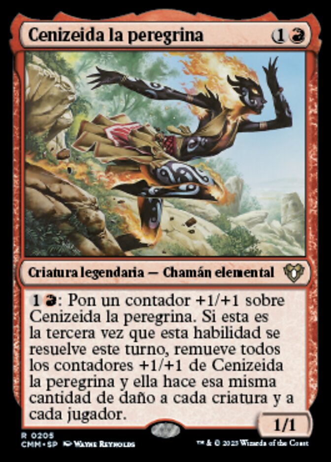 Cenizeida la peregrina
