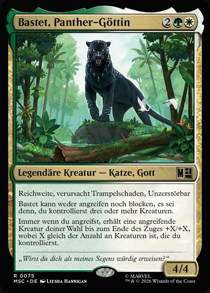 Bastet, Panther-Göttin