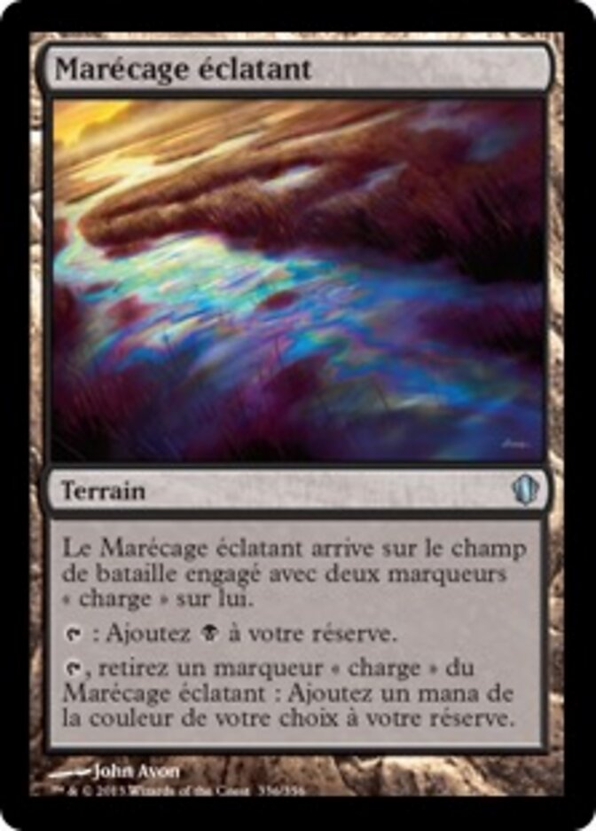 Marécage éclatant