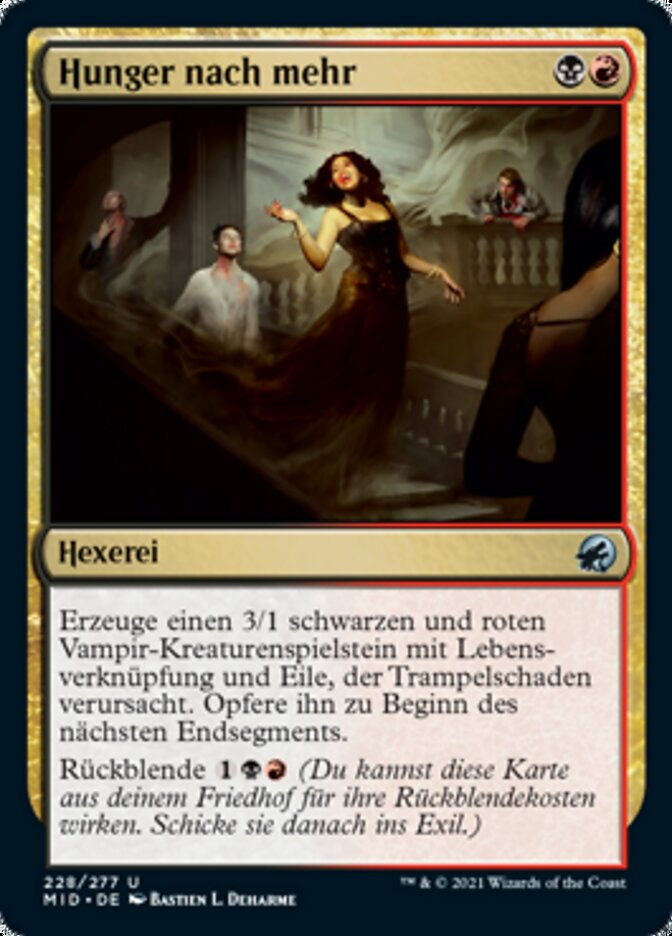 Hunger nach mehr
