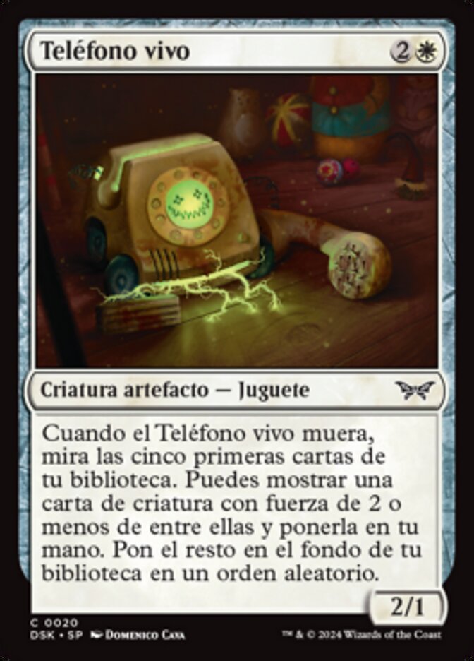 Teléfono vivo