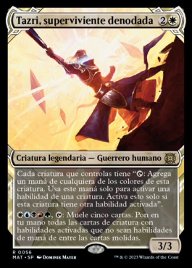 Tazri, superviviente denodada
