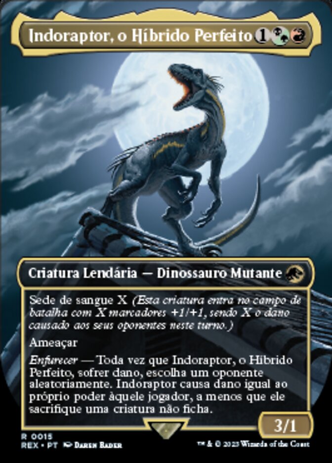 Indoraptor, o Híbrido Perfeito