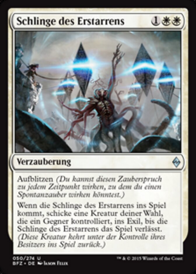 Schlinge des Erstarrens