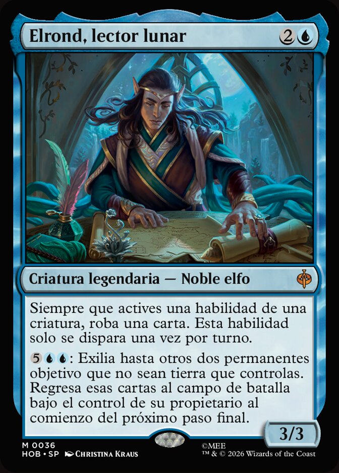 Elrond, lector lunar