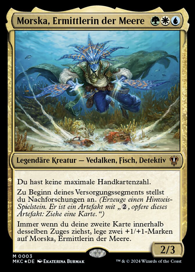 Morska, Ermittlerin der Meere
