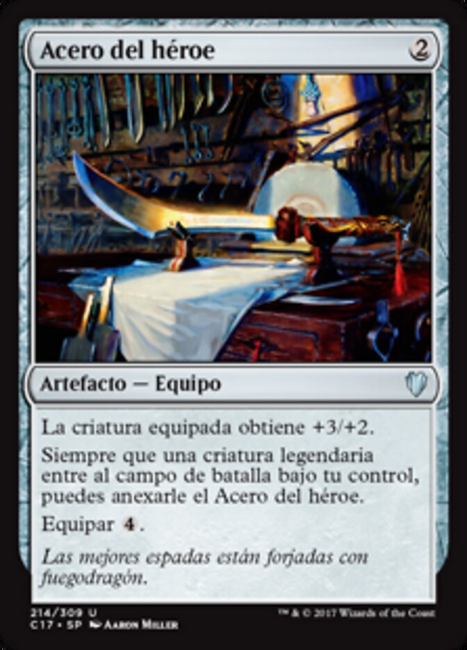 Acero del héroe