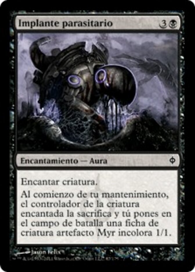 Implante parasitario