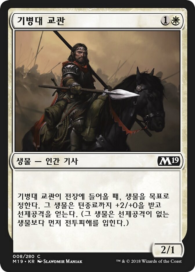기병대 교관