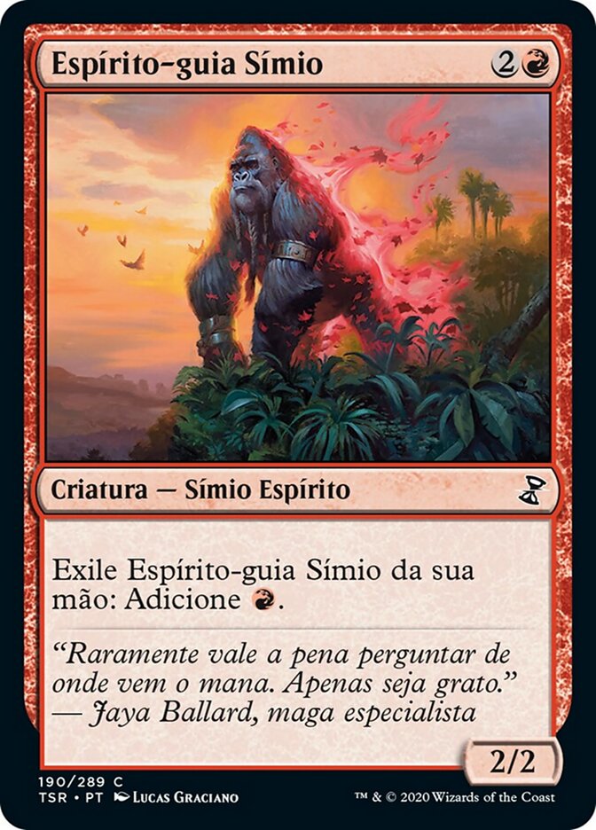 Espírito-guia Símio