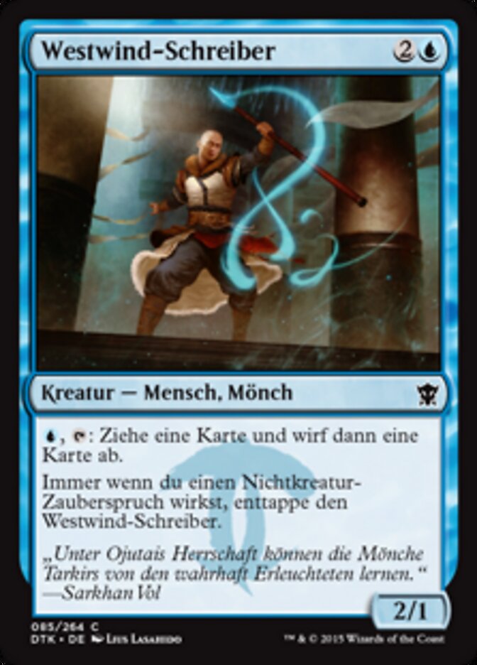 Westwind-Schreiber