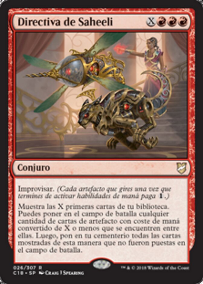 Directiva de Saheeli