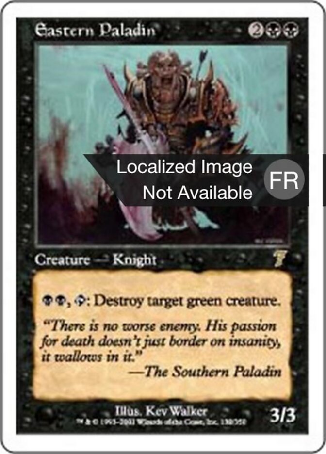 Paladin de l'Est