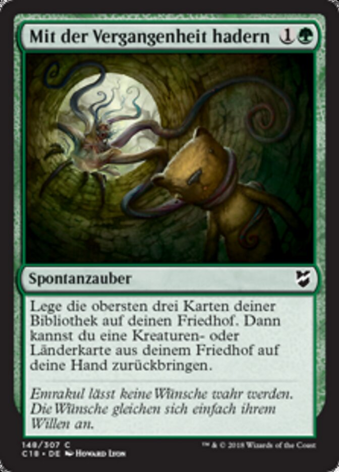 Mit der Vergangenheit hadern