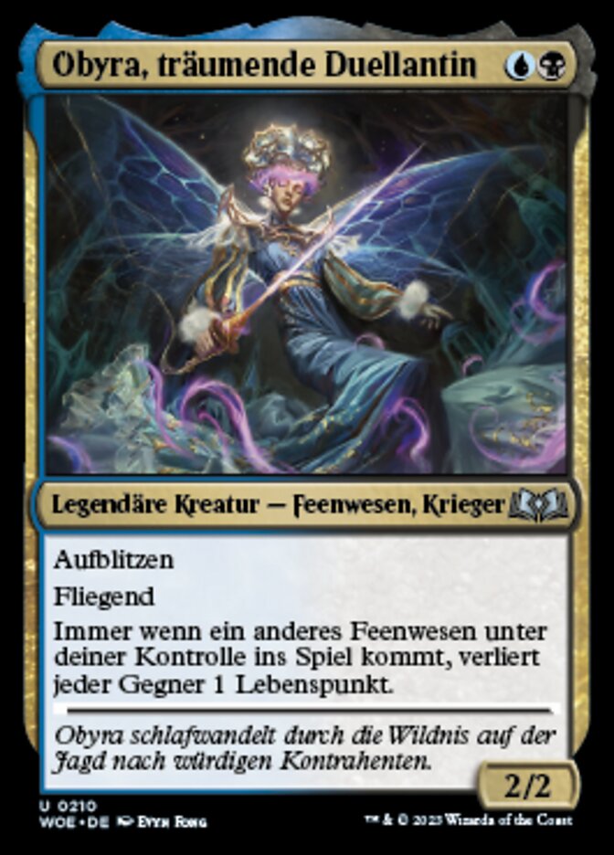 Obyra, träumende Duellantin