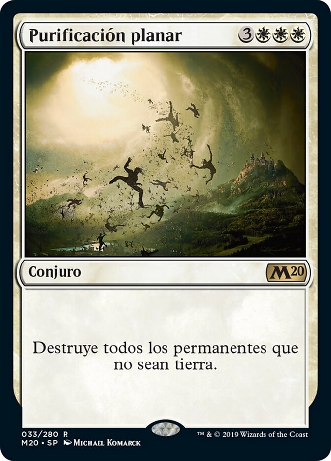 Purificación planar