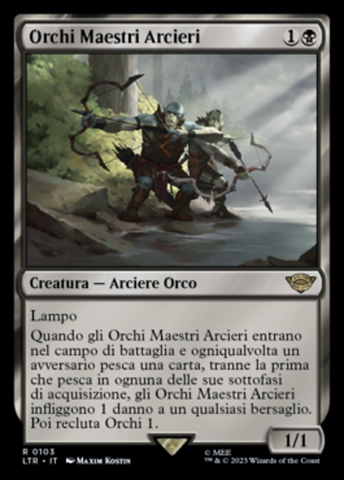 Orchi Maestri Arcieri