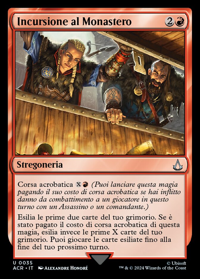 Incursione al Monastero