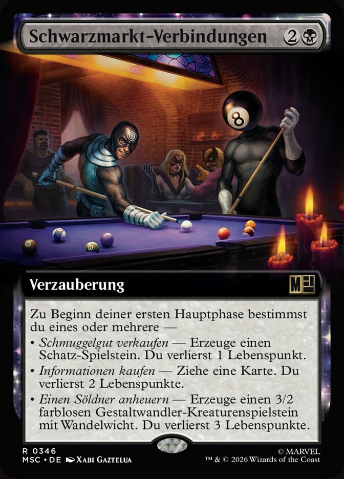 Schwarzmarkt-Verbindungen