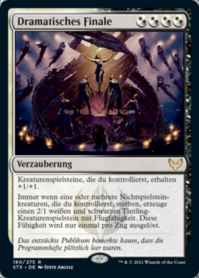 Dramatisches Finale