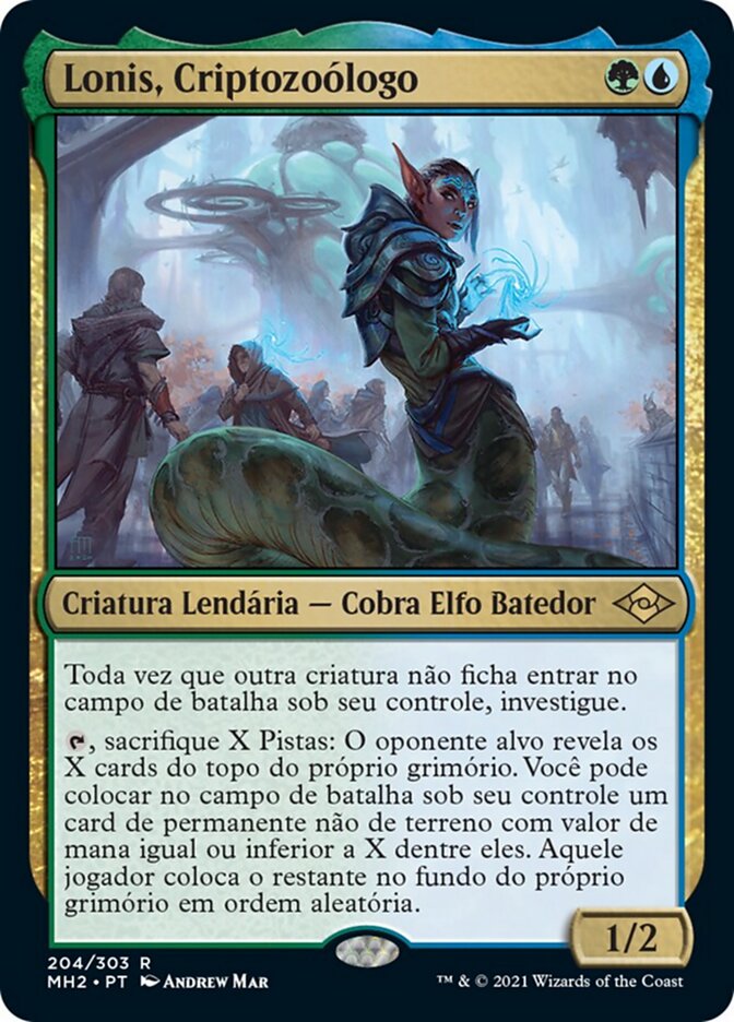Lonis, Criptozoólogo