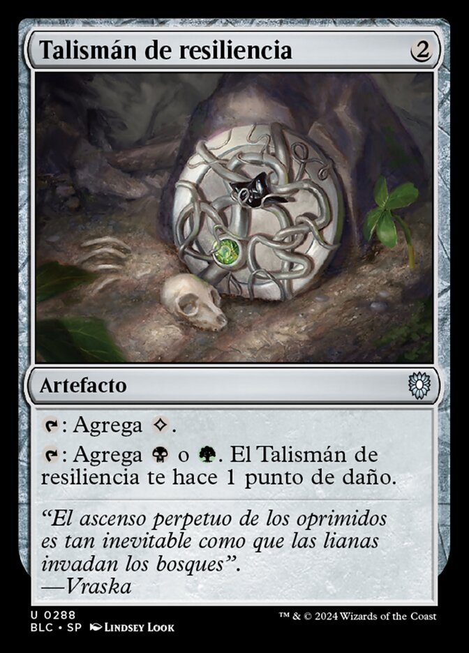 Talismán de resiliencia