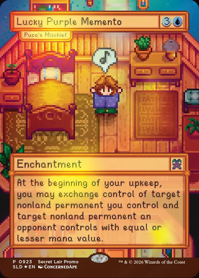 Lucky Purple Memento