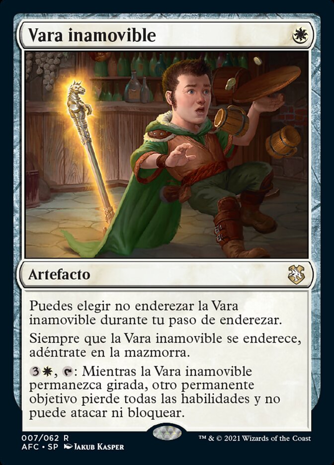 Vara inamovible