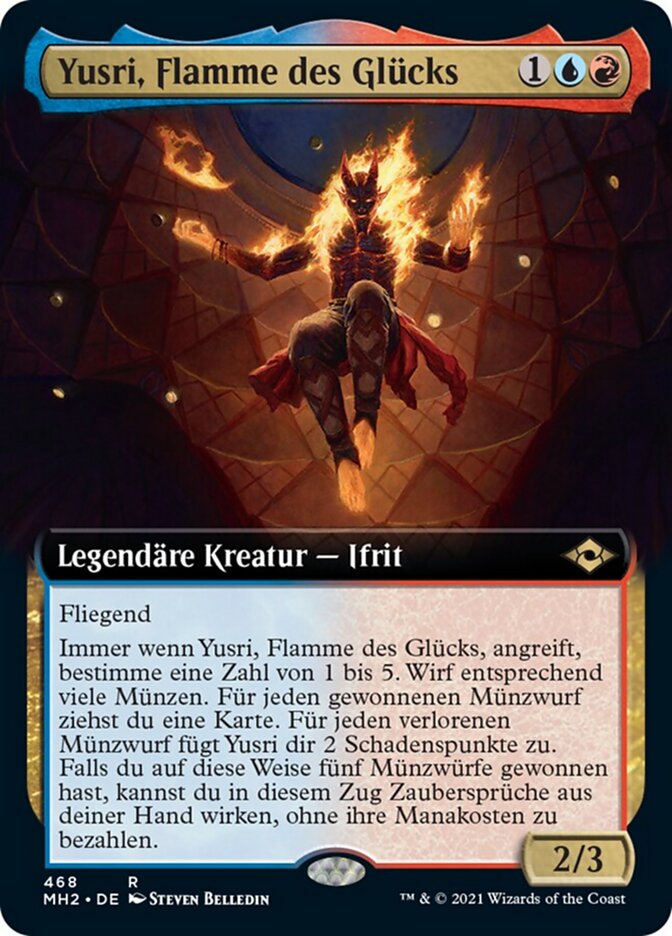 Yusri, Flamme des Glücks