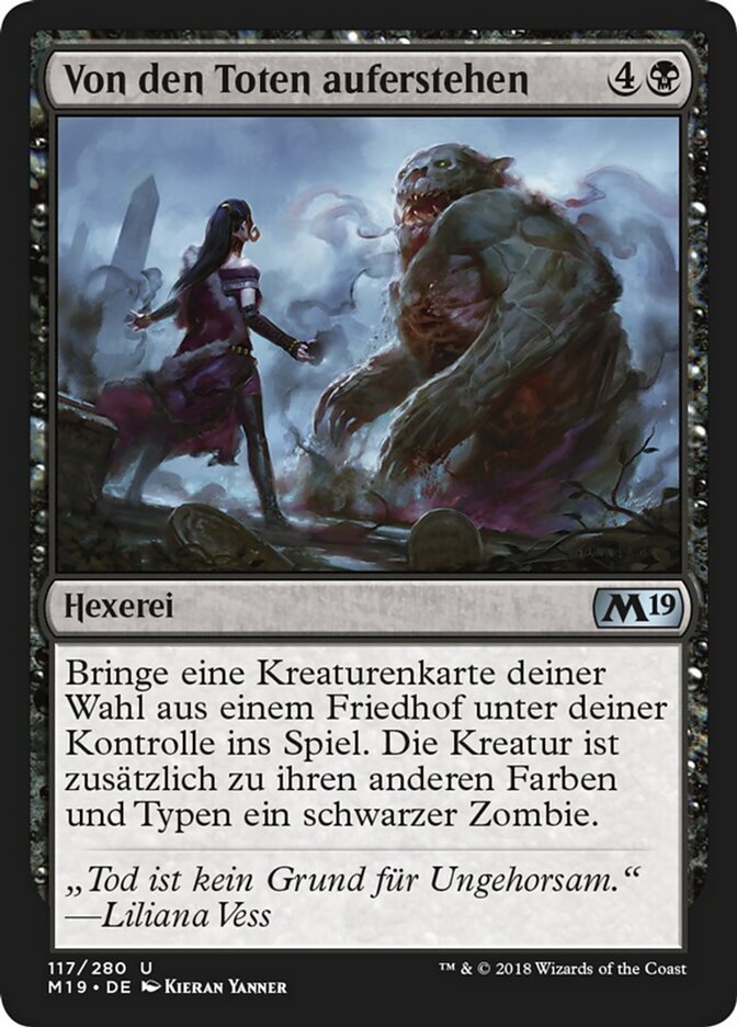 Von den Toten auferstehen