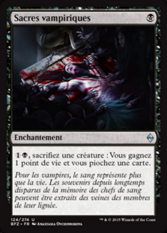 Sacres vampiriques