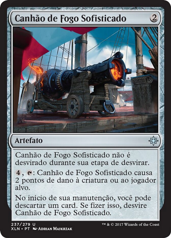 Canhão de Fogo Sofisticado