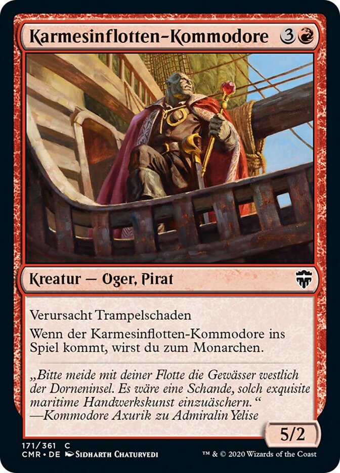 Karmesinflotten-Kommodore