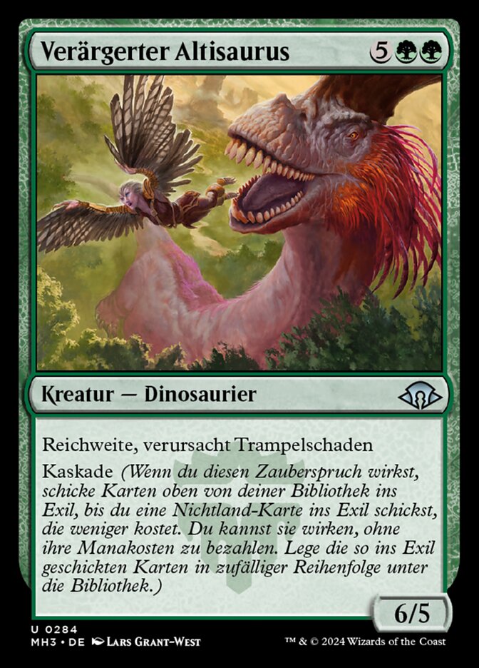 Verärgerter Altisaurus