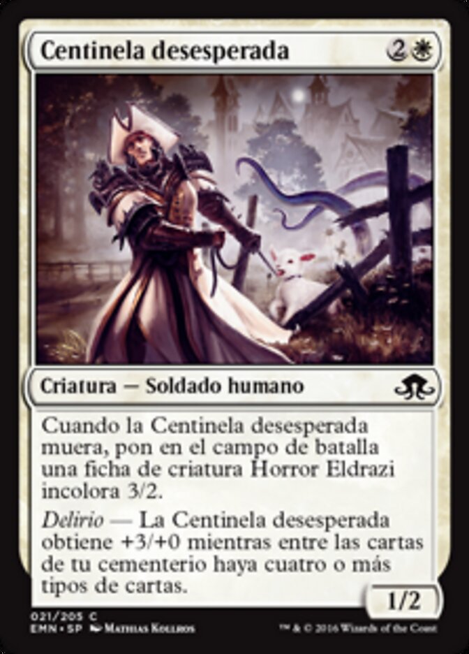 Centinela desesperada