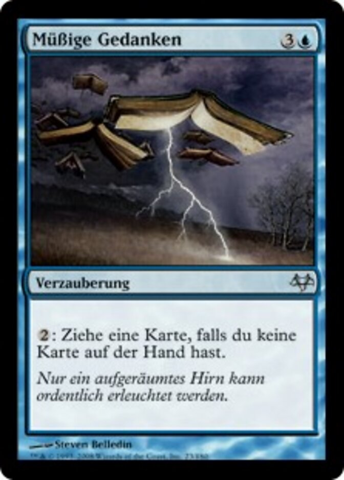 Müßige Gedanken