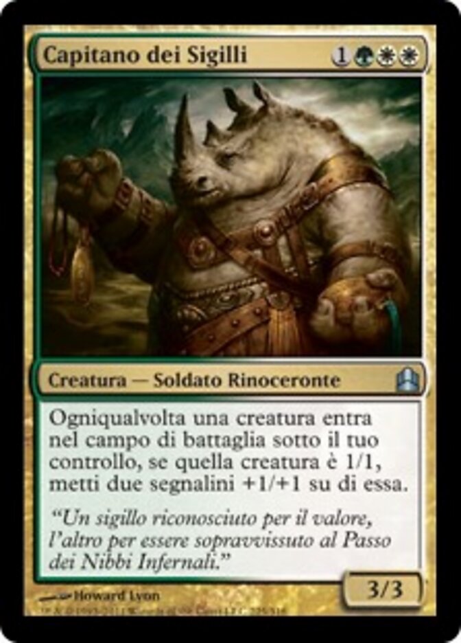Capitano dei Sigilli