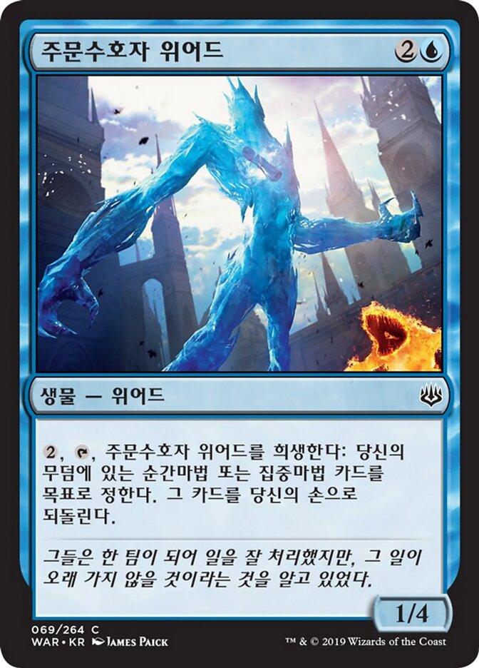 주문수호자 위어드