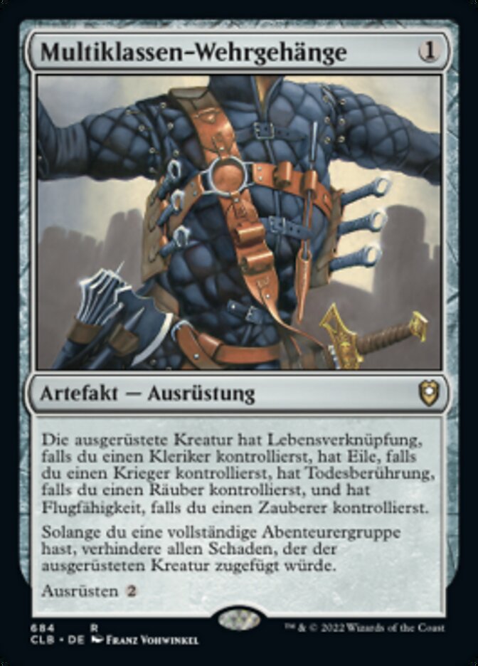 Multiklassen-Wehrgehänge